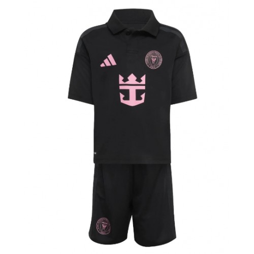 Inter Miami Lionel Messi #10 Bortaställ Barn 2026-27 Kortärmad (+ Korta byxor)